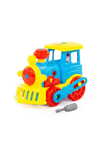 TOYFEST Disassemble and assemble 48 piece locomotive