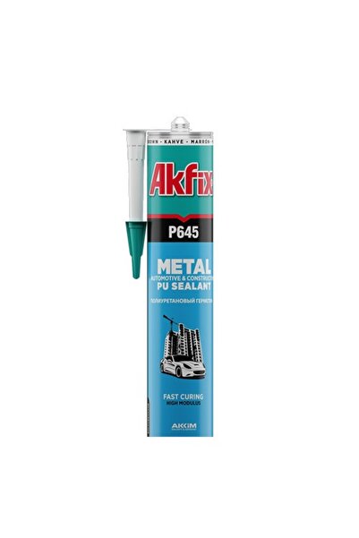 Akfix P645 Pu Sealant 310Ml (Pa-45) (Auto -Const.) Black, AA103 (12)