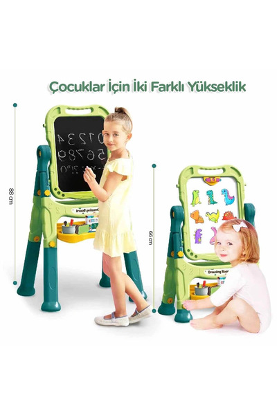 TOYFEST Standing Plastic Writing Board 47 Pieces