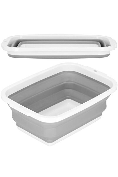 SERSIMO Bazin pliabil, dreptunghiular, din plastic și silicon, 40x29x15cm, 8,...