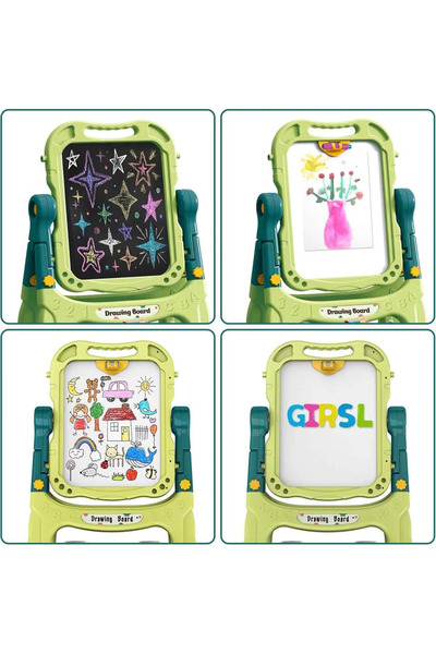 TOYFEST Standing Plastic Writing Board 47 Pieces