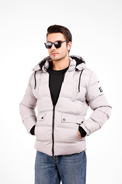 Decas Fovere Fur-Lined Water and Rainproof Coat - Beige