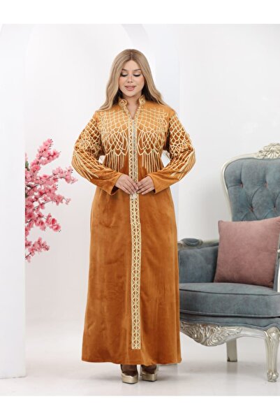 Generies High quality velvet Arabic jalabiya with a wonderful design