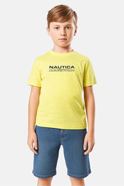 Nautica Kids Boy 2 Pieces Graphic Print Short Sleeve T-Shirt, Multicolor