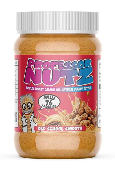 PROFESSOR NUTZ ™ Peanut Butter Old School Smooth – 352g | Natural, Creamy, No Added Sugar or Pres
