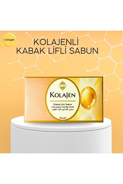 OTTORIA صابون ألياف اليقطين بالكولاجين