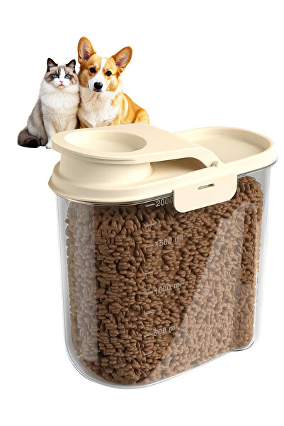 KidLe حاوية طعام الحيوانات الأليفة