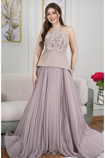 MARSTA فستان تركي ناعم بورده صدر