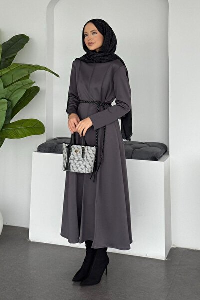 Hazamoda فستان كارينا سكوبا أنثراسيت