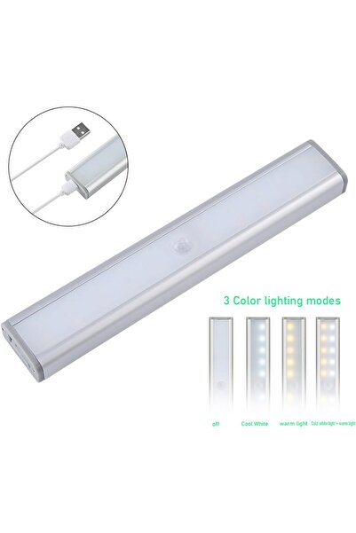 RADIOTRONICS Motion Sensor LED Light Rechargeable Wireless Light Bar (2pcs)