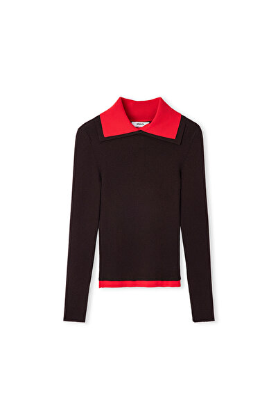 İpekyol Double-Piece Look Colorblock Knitwear