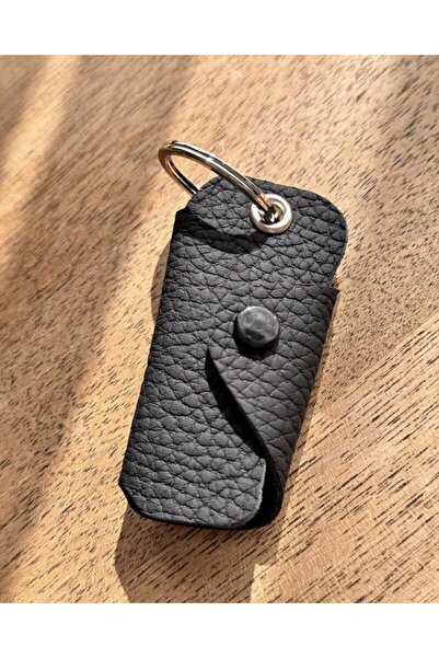 Fil Deri Genuine Leather Minimal Design Keychain 2094