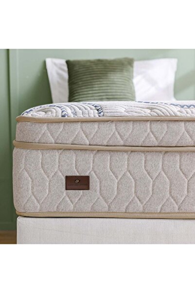 Danube Home Gliter Visco Memory Foam & Latex Box Top Pocket Spring Mattress 200x90x30cm|Single Mattress|Plush