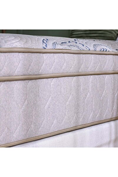 Danube Home Gliter Visco Memory Foam & Latex Box Top Pocket Spring Mattress 200x180x30cm|King Bed Mattress|Plush