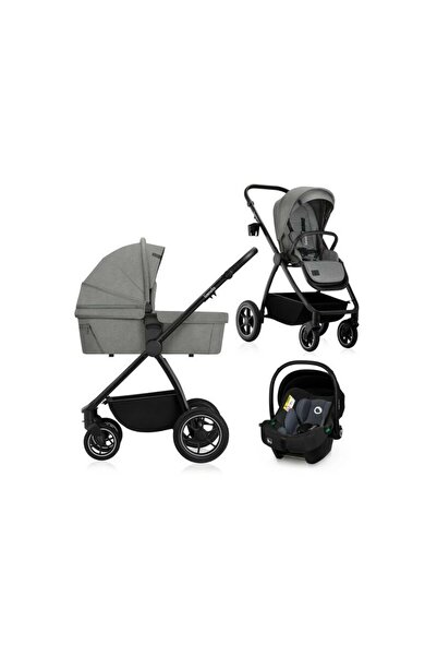 Lionelo Carucior 3 in 1, Lionelo, Meril, Cu landou de dimensiune XL, Reversibil, Cu scoica auto testata