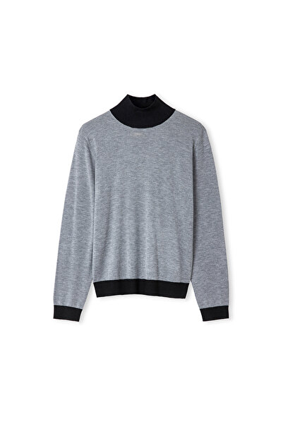 İpekyol Colorblock yünlü triko