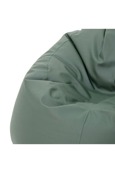 Danube Home Oxford XXL Green Bean Bag Chair - Comfortable Foam Seating, 2-Year Warranty