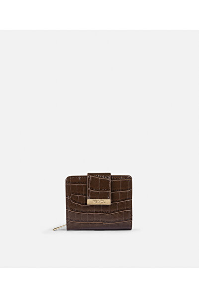 İpekyol Crocodile Skin Look Wallet