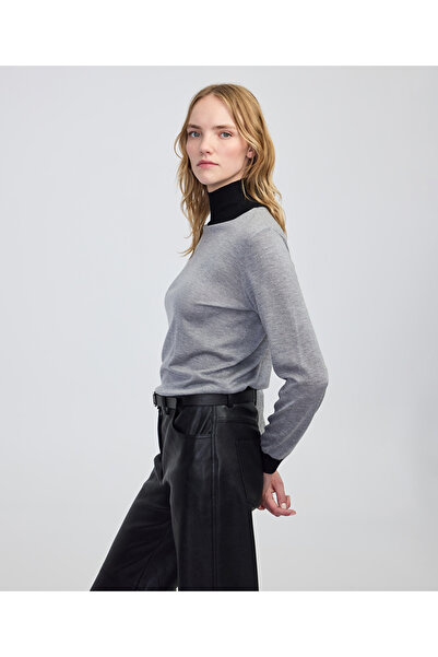 İpekyol Colorblock yünlü triko