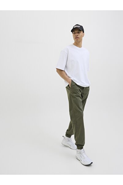 Jack & Jones Jack Jones Men's Jogger Ribbed Trousers 12278949