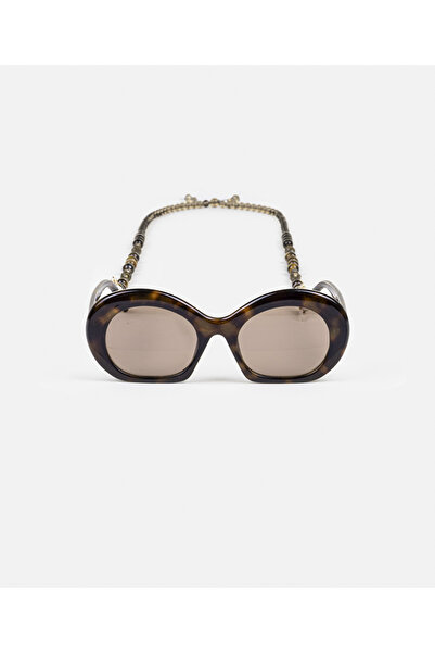 İpekyol Oval çerçeveli ve askılı güneş gözlüğü