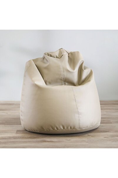 Danube Home Oxford Bean Bag - 80 cm Dia x 110 cm H - Grey PVC & Foam, Durable, Waterproof, Indoor/Outdoor