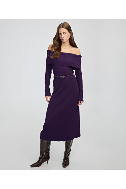 İpekyol Off-The-Shoulder Knit Dress