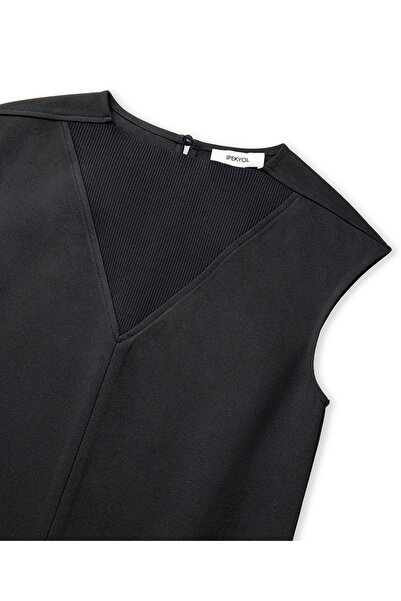 İpekyol Contrast Texture Blouse