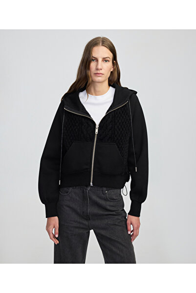 İpekyol Fabric Mix Adjustable Waist Sweatshirt