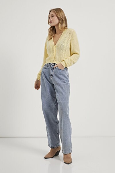 Arma Life Armalife 1101 Knitted Detail Buttoned Knitwear Women's Cardigan