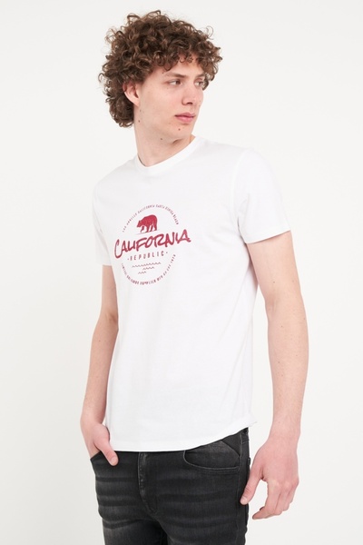 Timeout Men's short-sleeved T-shirt with print