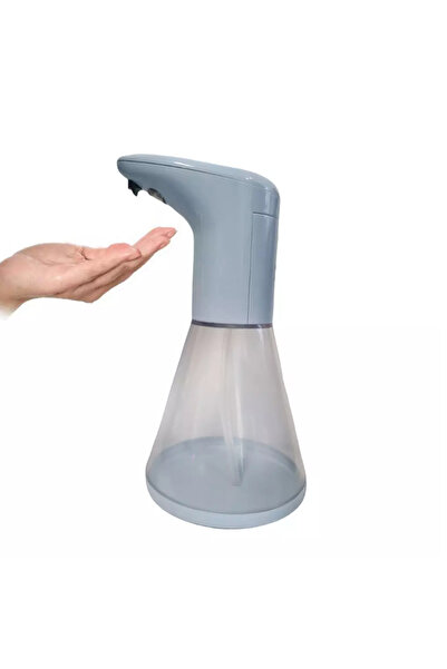 HOZRO HOZRO Dispenser, for Liquid Soap or Detergent, Modern Design Blue/Transparent, Ideal for