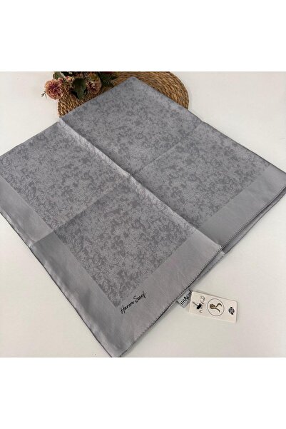 HAREM SCARF Φουλάρι Harem Gold Silvia Grey VHC1024