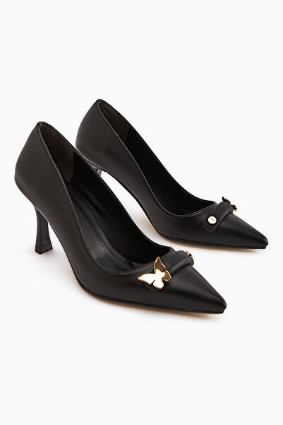 Limoya Misa Black Buckle Women's Stiletto