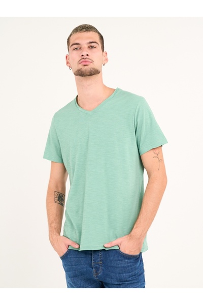 Lee Cooper Men's short-sleeved T-shirt with logo