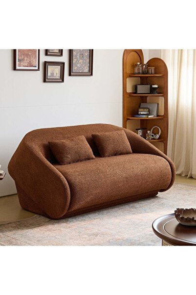 Danube Home Freeza 2-Seater Fabric Sofa Bed - Solid Wood Frame, Stylish & Com...