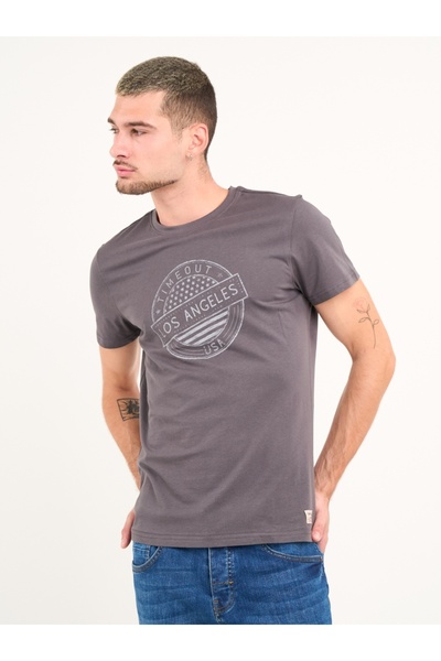 Timeout Men's short-sleeved T-shirt with print