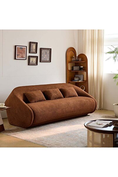 Danube Home أريكة سرير فريزا بثلاثة مقاعد من القماش - إطار من الخشب الصلب، ضمان لمدة عامين، أنيقة ومريحة