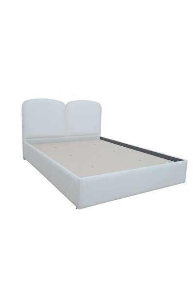 Danube Home Ree 180x200 King Size Upholstered Bed - Beige Fabric, Engineered Wood, 2-Year Warranty, Turkey