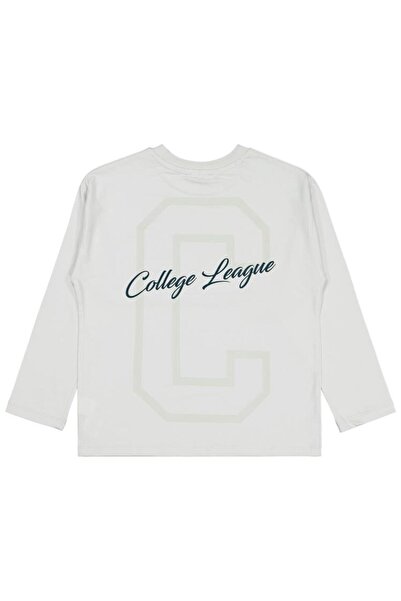 Civil Boys سويت شيرت كوليج مطبوع للأعمار من 10 إلى 13 عامًا - رمادي للأعمار من 11 إلى 12 عامًا