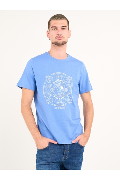 Lee Cooper Men's short-sleeved T-shirt with print