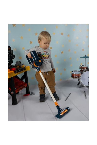 Selgot Kids' Upright Vacuum Cleaner with 3 Accessories, Suction Sound, Multicolor