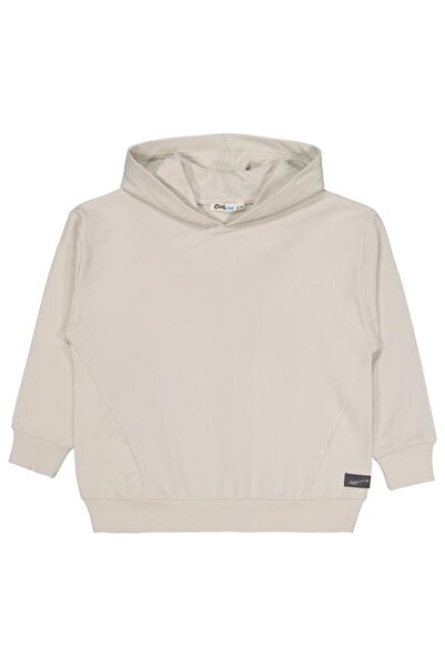 Civil Boys Без етикет 6-9 години Суитшърт с качулка - Сив 7-8 години