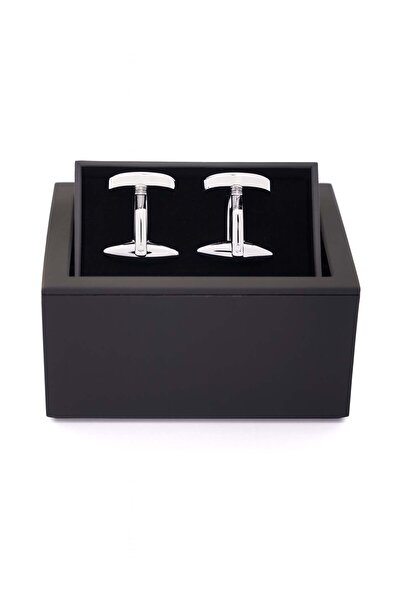 6AM Ceremony Round silver buttons with decorative blue insert