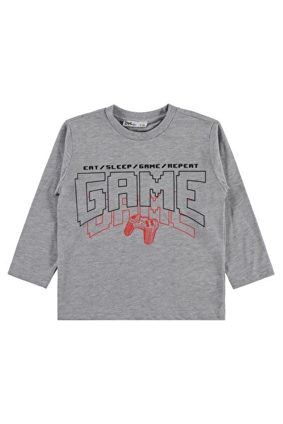 Civil Boys Hanorac cu imprimeu pentru copii 2-5 ani - Gri 2-3 ani