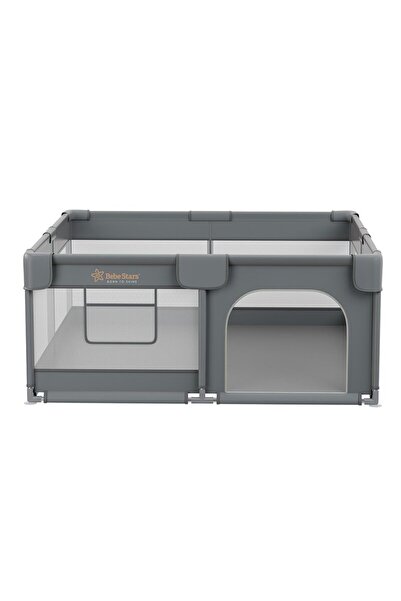 bebe stars Бебешка кошара, Bebe Stars, Playzen, 150x150 см, Сив