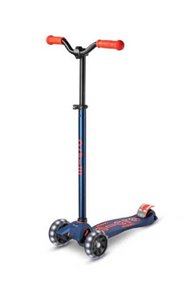 Micro Scooter Maxı Mıcro Deluxe Pro Led Navy Red Mmd044