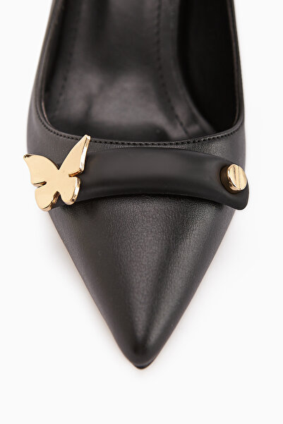 Limoya Misa Black Buckle Women's Stiletto