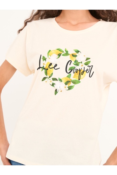 Lee Cooper Women's short-sleeved T-shirt with print