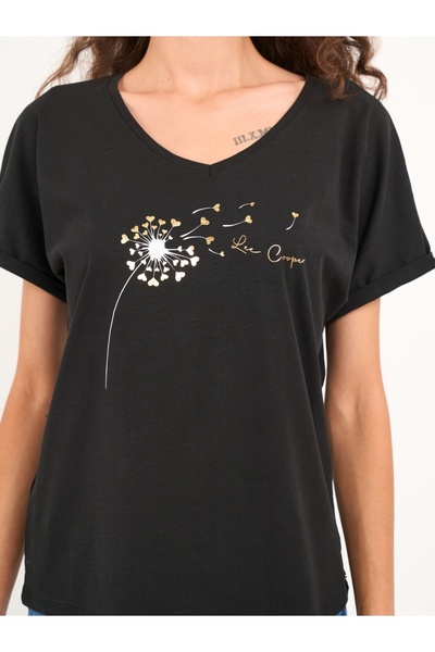 Lee Cooper Women's short-sleeved T-shirt with print